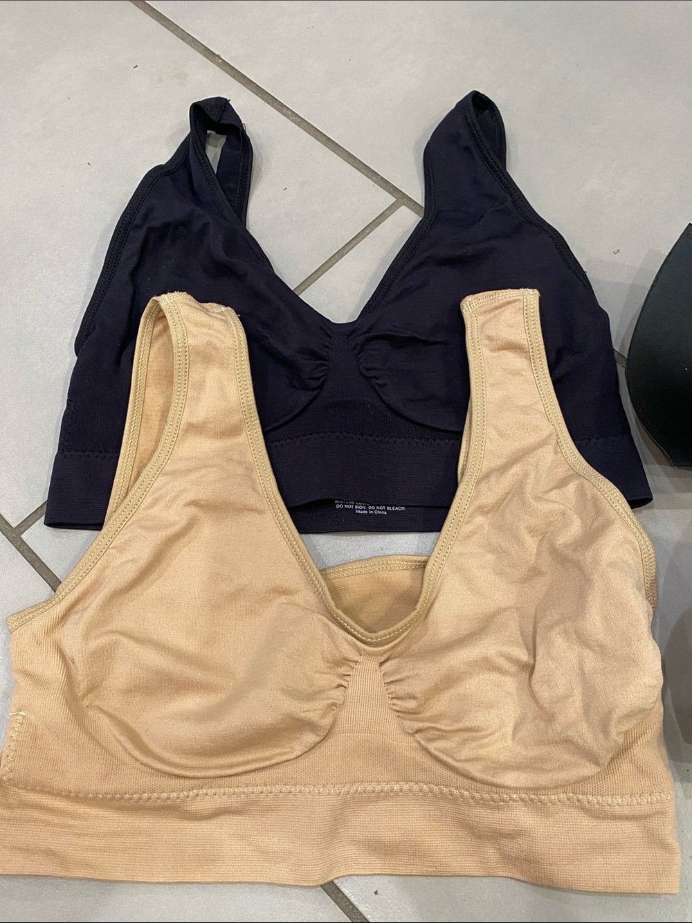 Genie Bra Seamless Comfort Bra - Nude & Black New in 📦 size 2x